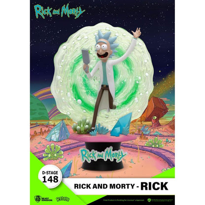 Rick & Morty D-Stage PVC Diorama Rick 14 cm - Beast Kingdom Toys Dioramas