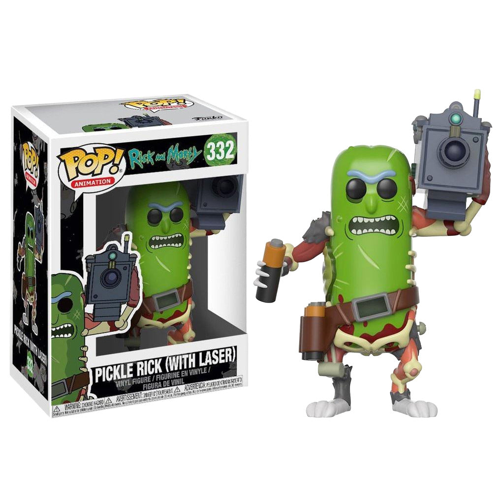 Rick and Morty POP! Animation Vinyl Figure Pickle Rick with Laser - Funko POP! Figures