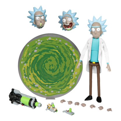 Rick and Morty: Rick Sanchez: Dynamic 8ction Heroes Action Figure - Beast Kingdom Toys Action Figures