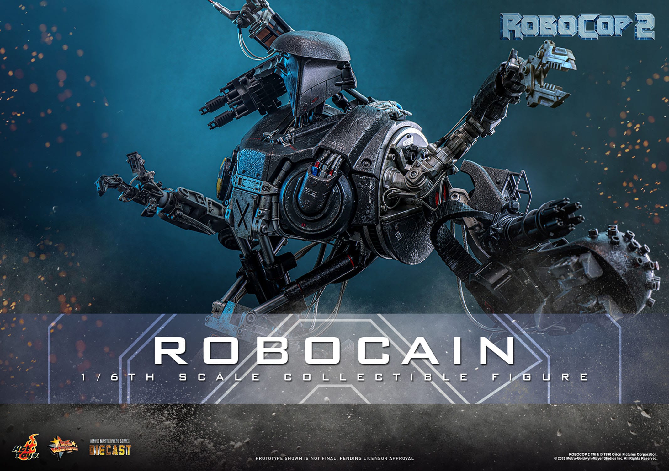 Hot Toys RoboCop 2: RoboCain: 1/6th — Official Stockist – Planet