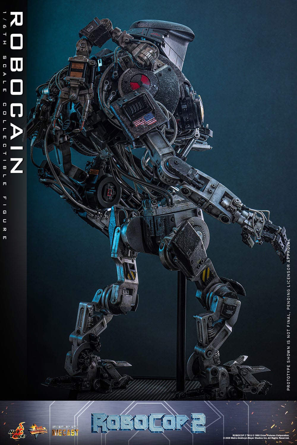 RoboCop 2: RoboCain: 1/6th Scale Action Figure: Hot Toys Hot Toys