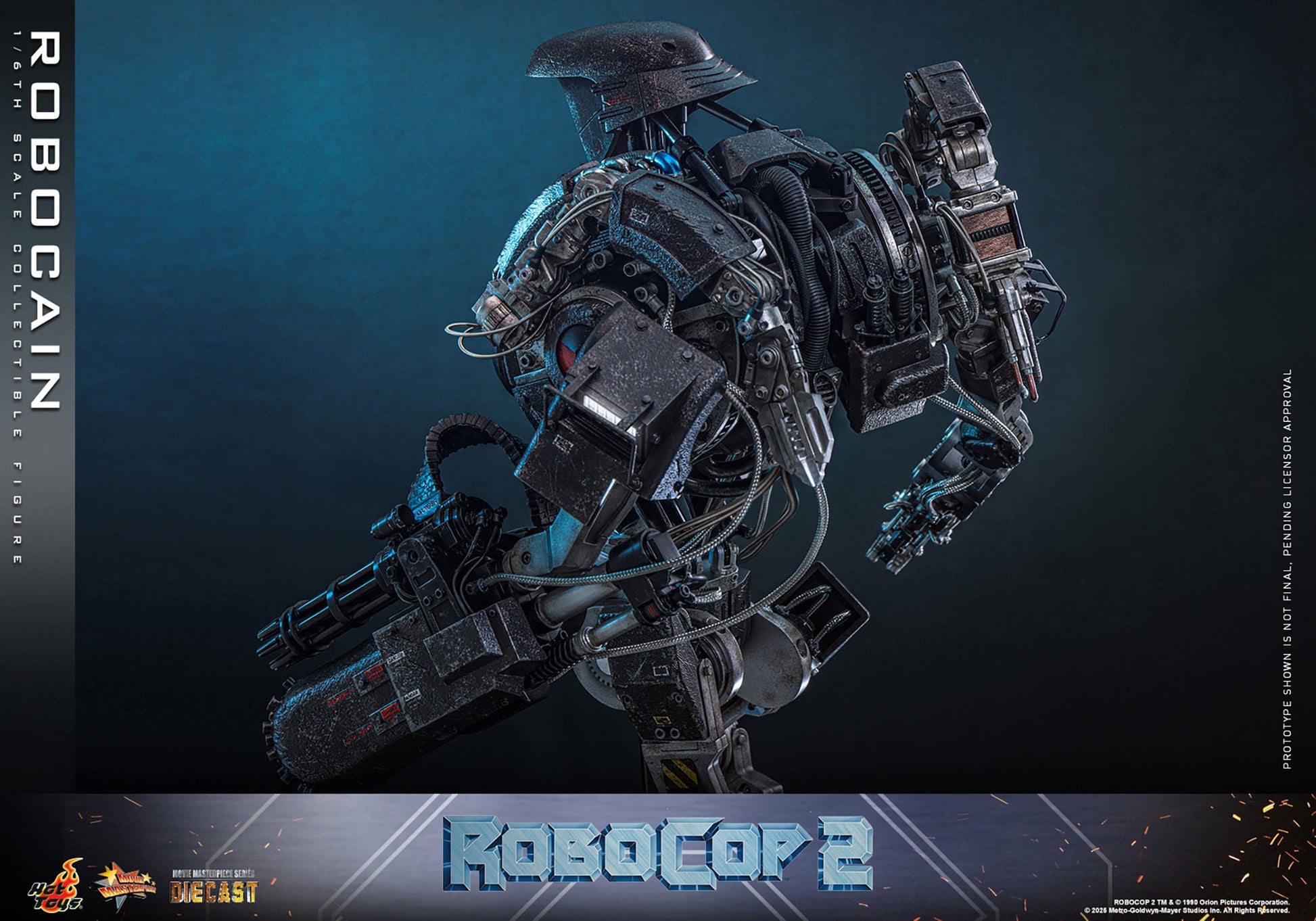 RoboCop 2: RoboCain: 1/6th Scale Action Figure: Hot Toys Hot Toys