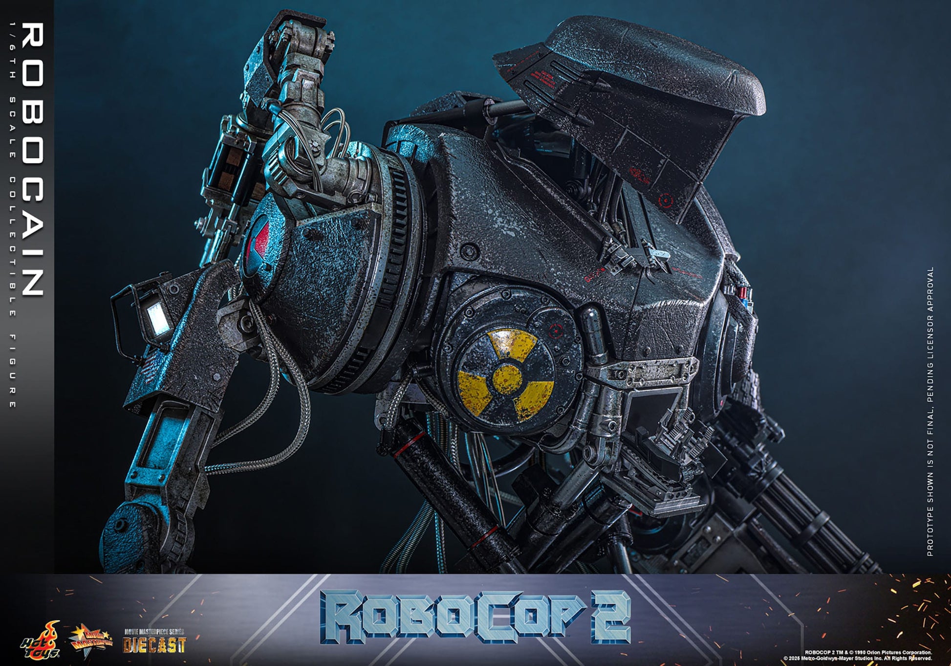 RoboCop 2: RoboCain: 1/6th Scale Action Figure: Hot Toys Hot Toys