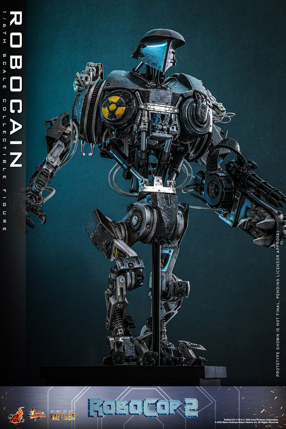 RoboCop 2: RoboCain: 1/6th Scale Action Figure: Hot Toys Hot Toys