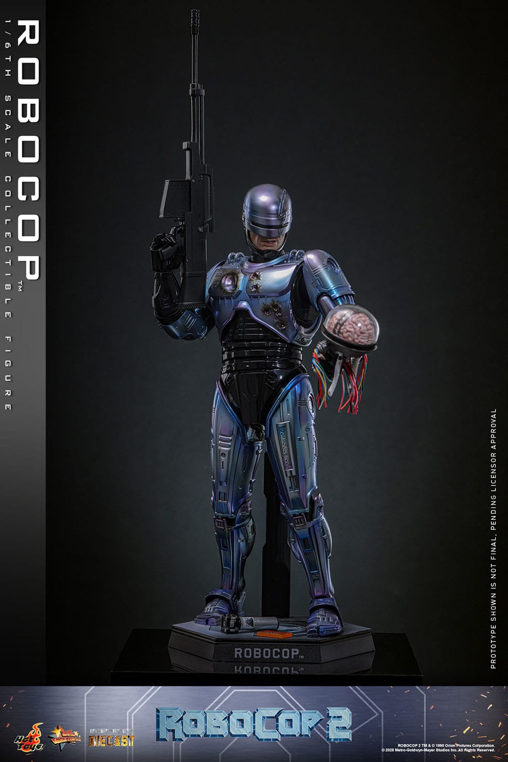 RoboCop 2: RoboCop: 1/6th Scale Action Figure - Hot Toys Action Figure