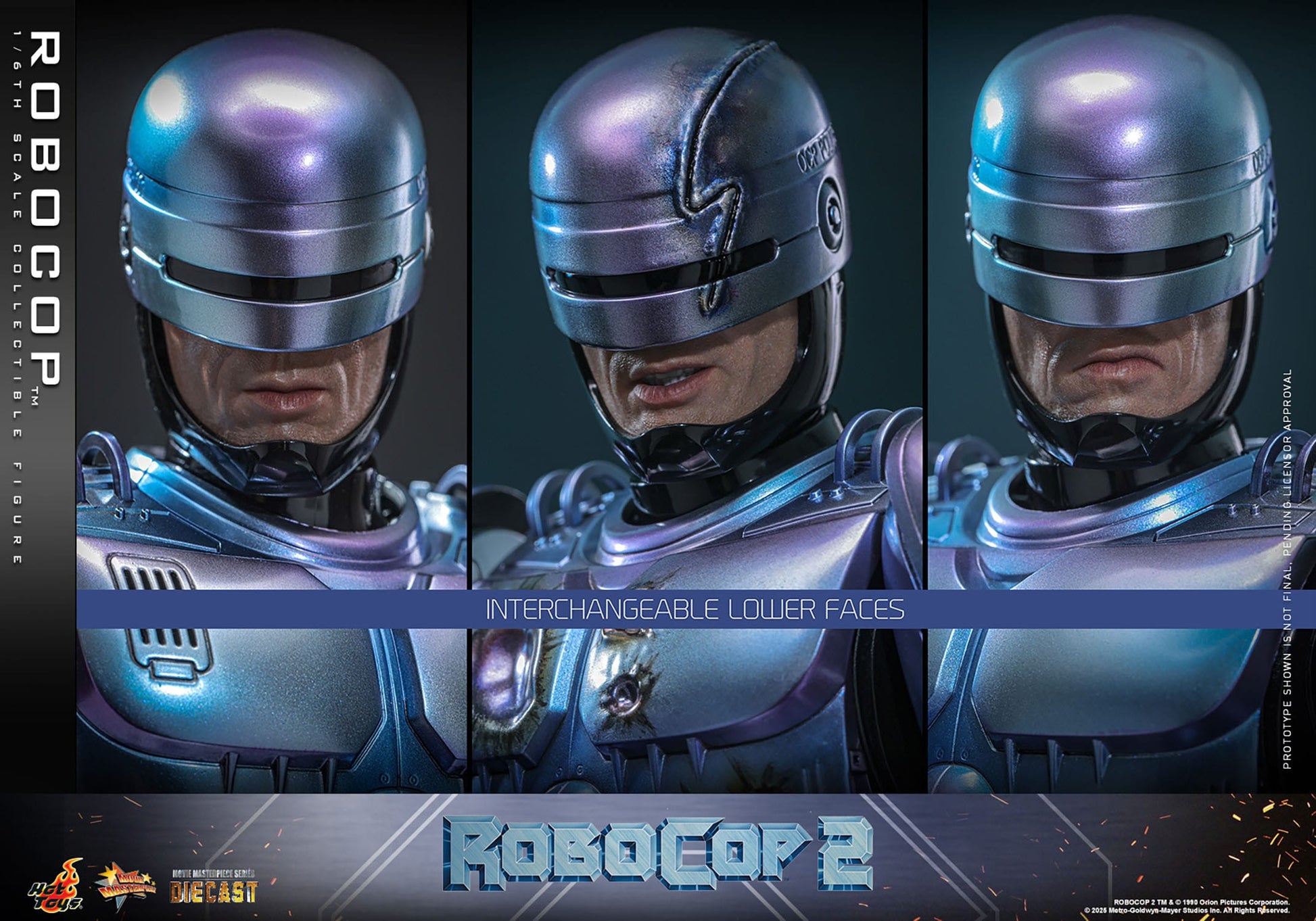 RoboCop 2: RoboCop: 1/6th Scale Action Figure - Hot Toys Action Figure