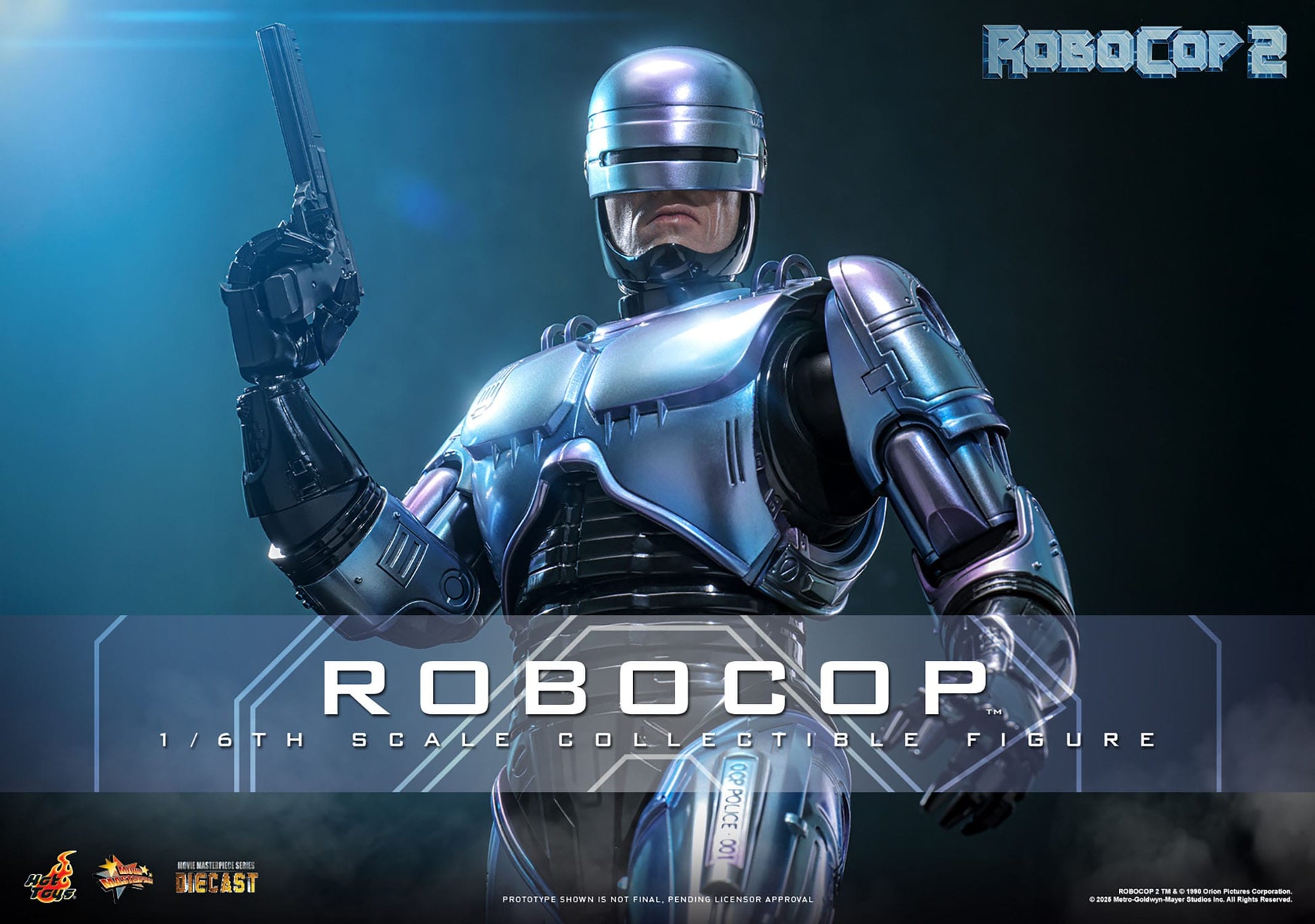 RoboCop 2: RoboCop: 1/6th Scale Action Figure - Hot Toys Action Figure