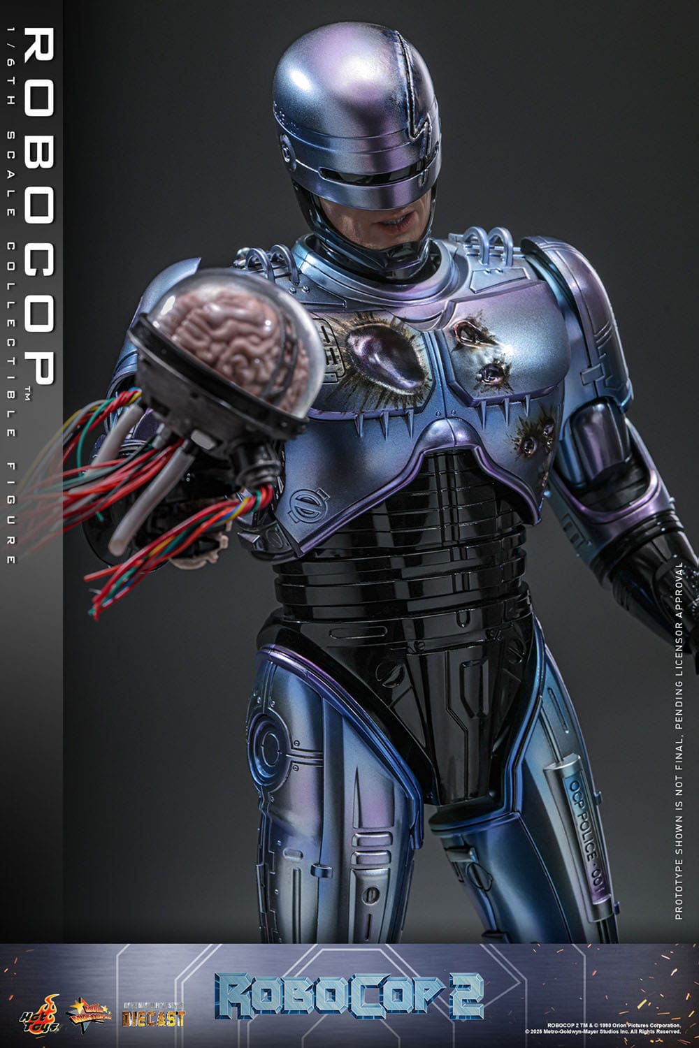 RoboCop 2: RoboCop: 1/6th Scale Action Figure - Hot Toys Action Figure