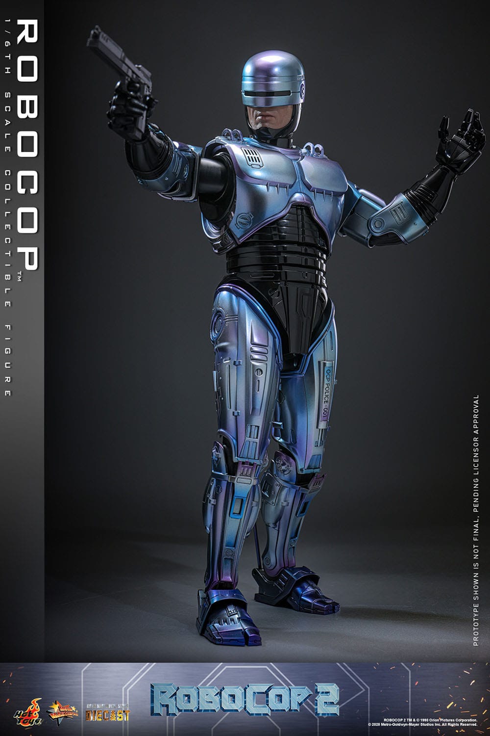 RoboCop 2: RoboCop: 1/6th Scale Action Figure - Hot Toys Action Figure