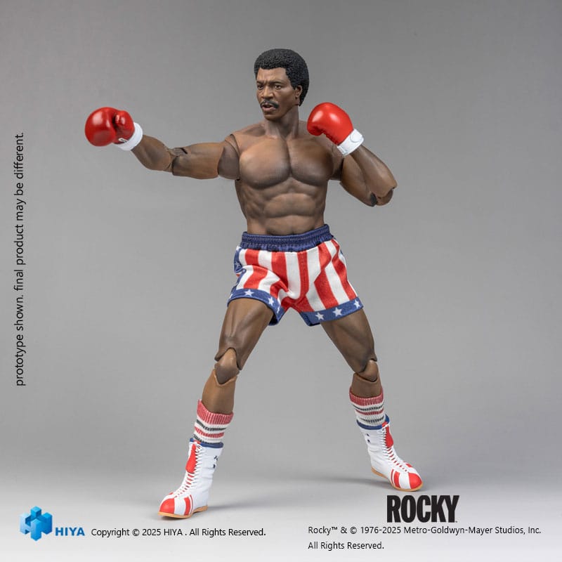 Rocky: Apollo: Exquisite Super Series: 1/12 Action Figure - Hiya Toys Action Figures