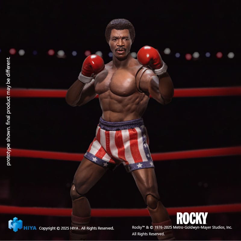 Rocky: Apollo: Exquisite Super Series: 1/12 Action Figure - Hiya Toys Action Figures