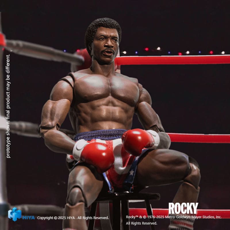 Rocky: Apollo: Exquisite Super Series: 1/12 Action Figure - Hiya Toys Action Figures