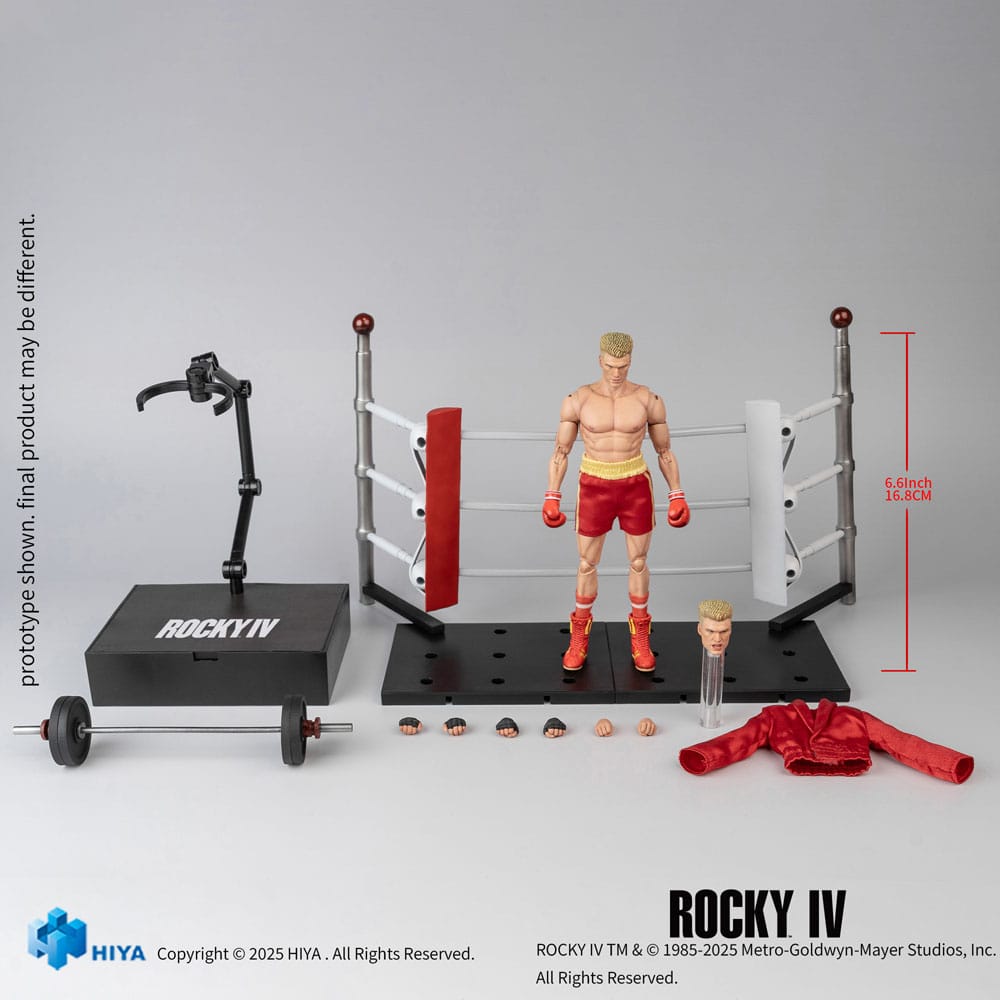 Rocky Exquisite Super Series Actionfigur 1/12 Ivan 16 cm - Hiya Toys Action Figures