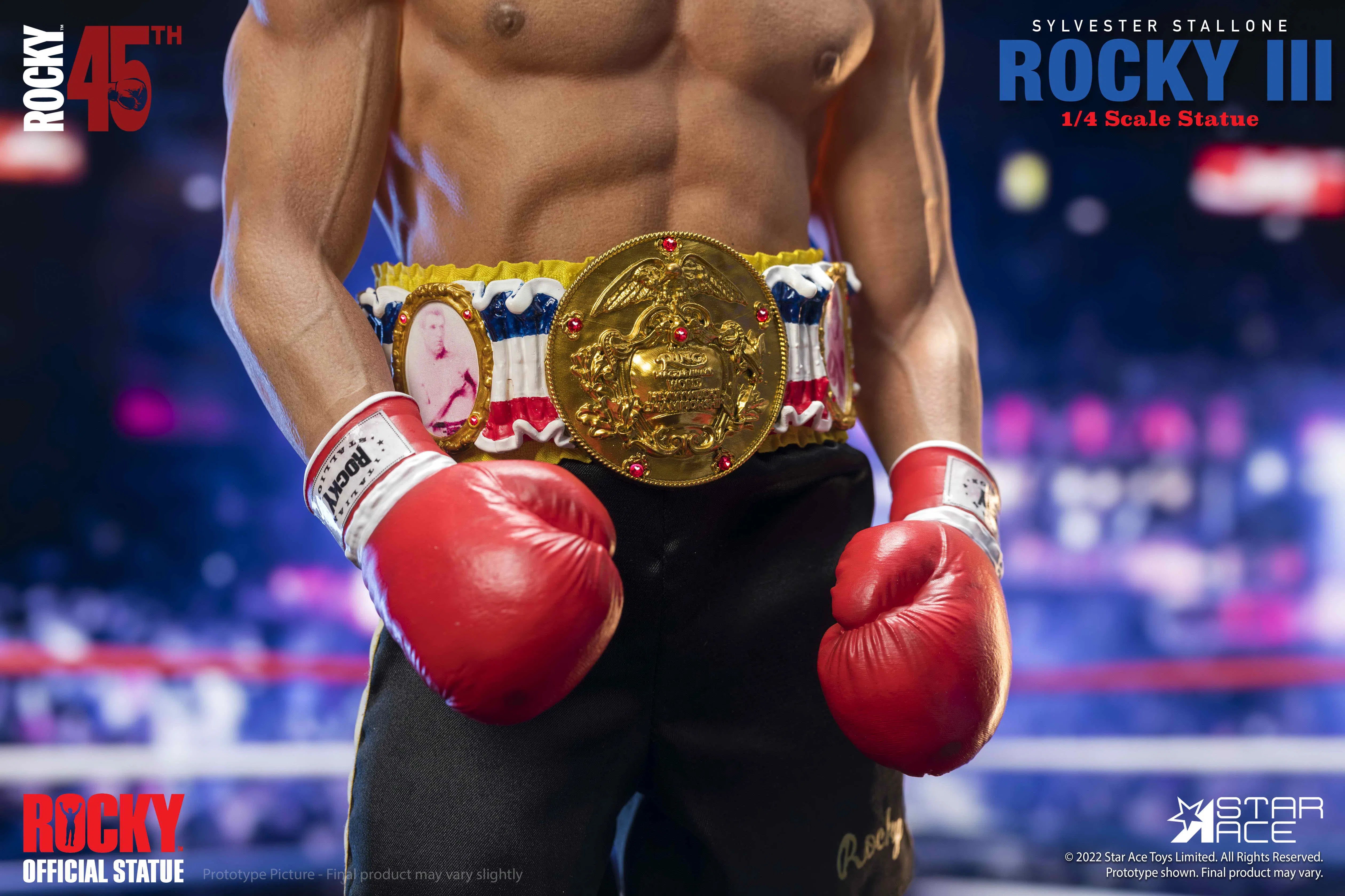 Rocky Balboa: Rocky III: Statue: 1/4 Scale: Deluxe Edition: Star Ace