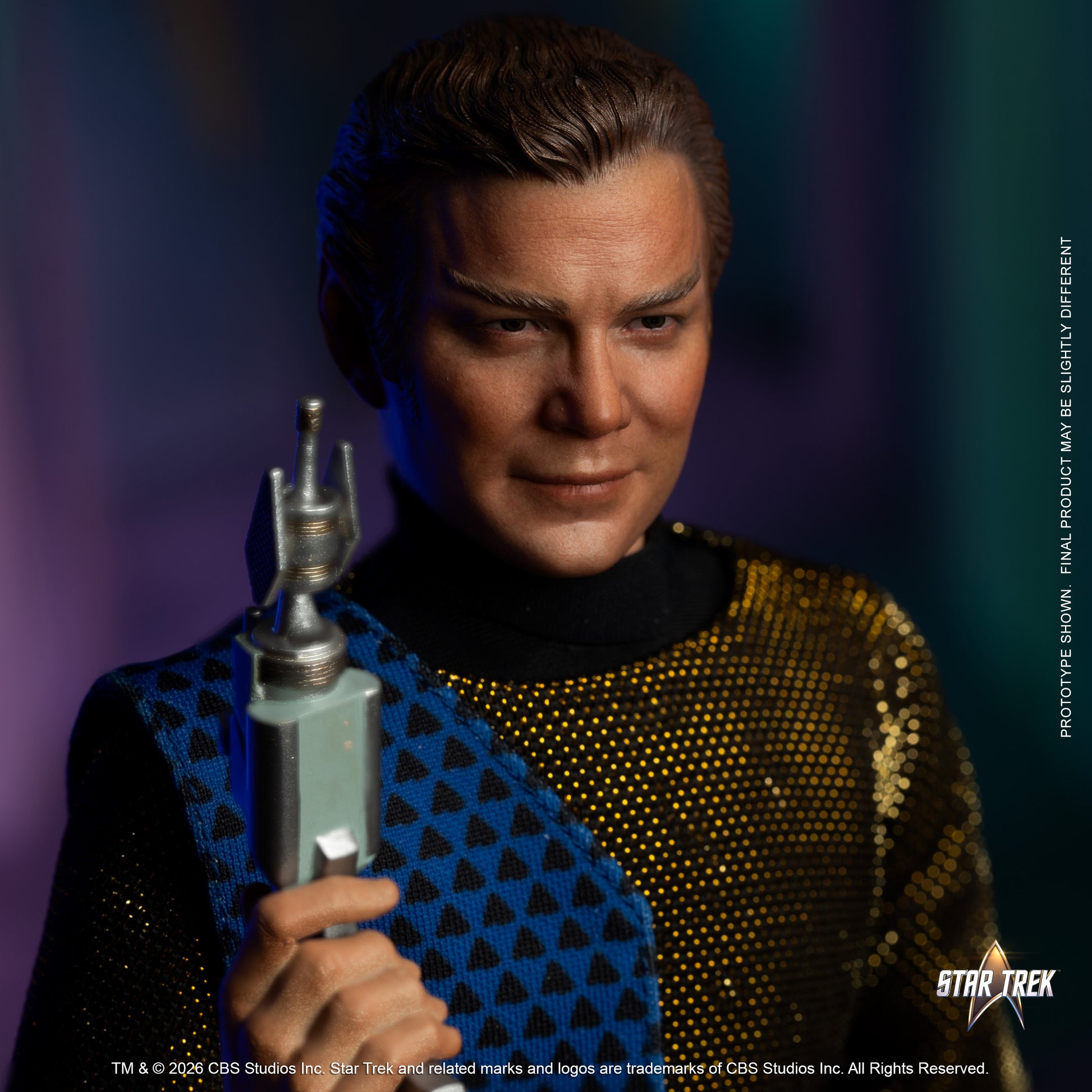 Star Trek: The Original Series Captain James T. Kirk (Romulan Disguise) 1/6 Scale Action Figure - EXO-6 Action Figures