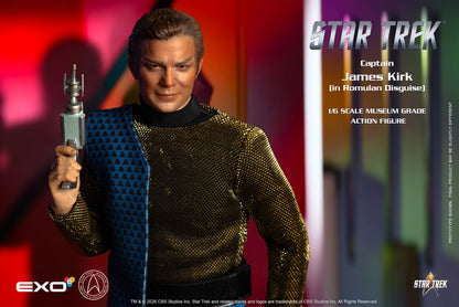 Star Trek: The Original Series Captain James T. Kirk (Romulan Disguise) 1/6 Scale Action Figure - EXO-6 Action Figures