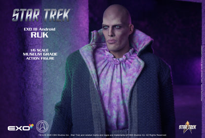 Star Trek: The Original Series EXO III Android Ruk 1/6 Scale Action Figure - EXO-6 Action Figures