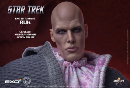 Star Trek: The Original Series EXO III Android Ruk 1/6 Scale Action Figure - EXO-6 Action Figures