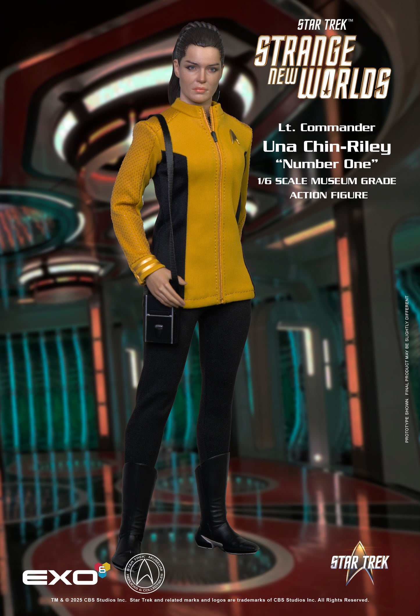 Star Trek: Strange New Worlds: Lt. Commander Una Chin-Riley (Number One): 1/6 Scale Figure