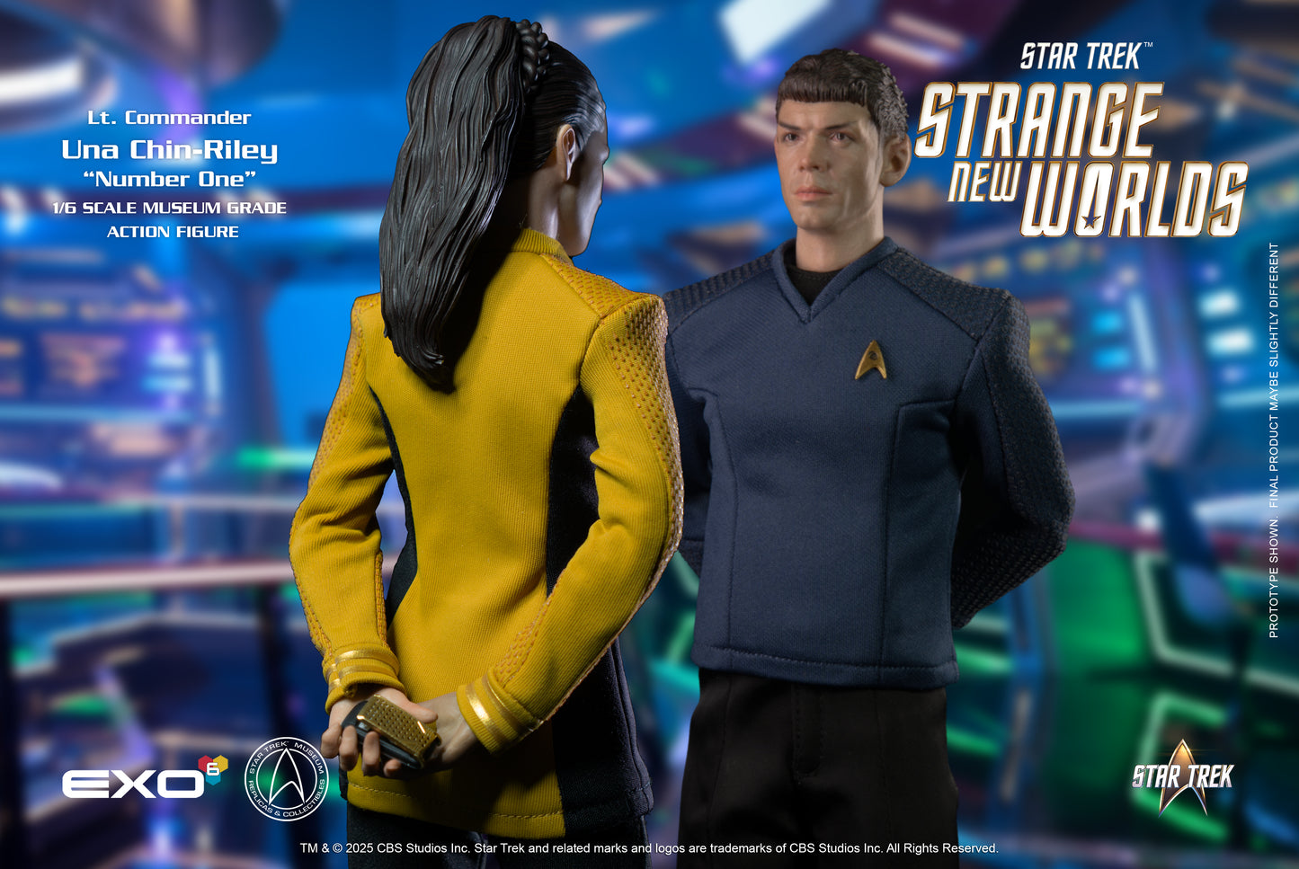 Star Trek: Strange New Worlds: Lt. Commander Una Chin-Riley (Number One): 1/6 Scale Figure