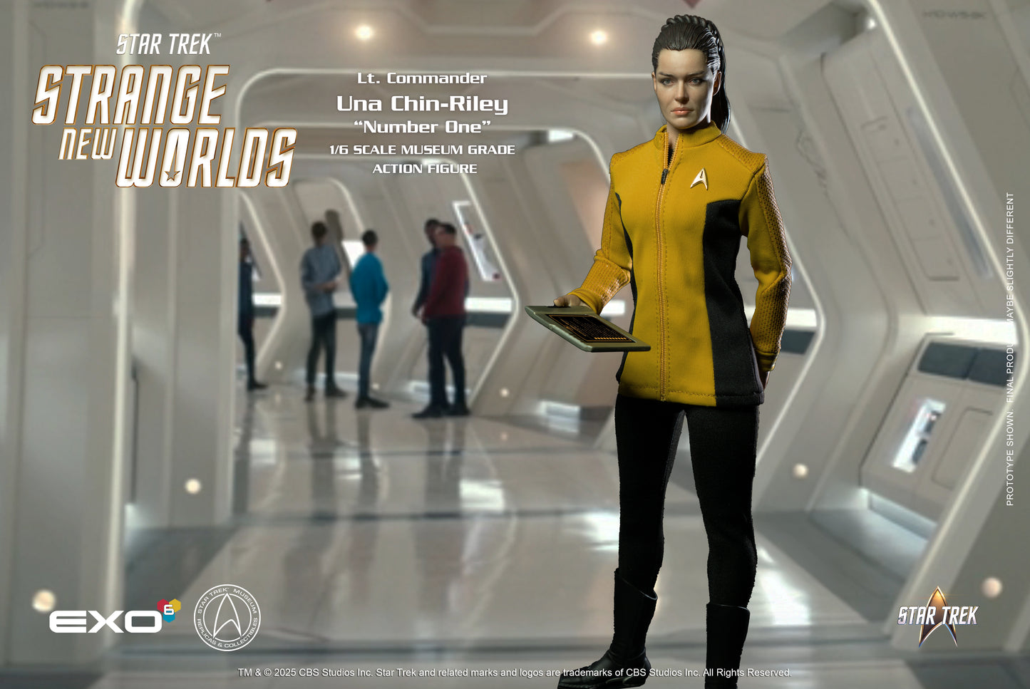Star Trek: Strange New Worlds: Lt. Commander Una Chin-Riley (Number One): 1/6 Scale Figure