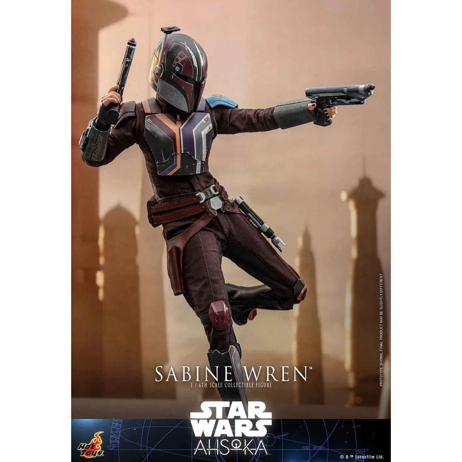 Sabine Wren: Star Wars: Ahsoka - Hot Toys Action Figure