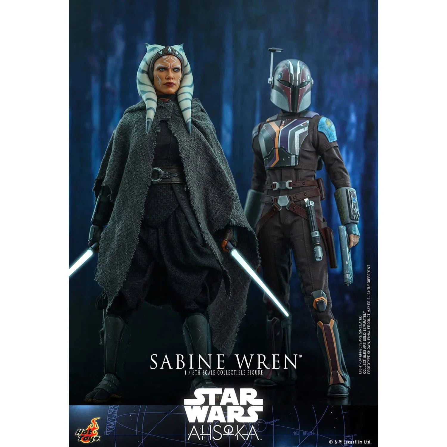 Sabine Wren: Star Wars: Ahsoka - Hot Toys Action Figure
