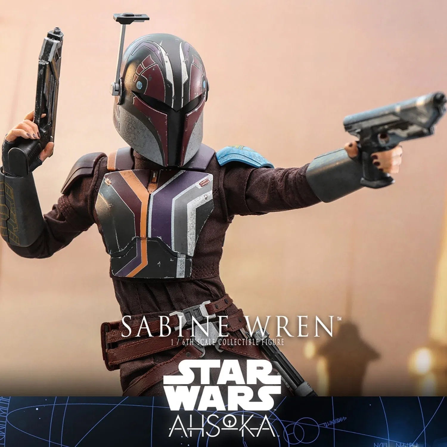 Sabine Wren: Star Wars: Ahsoka - Hot Toys Action Figure