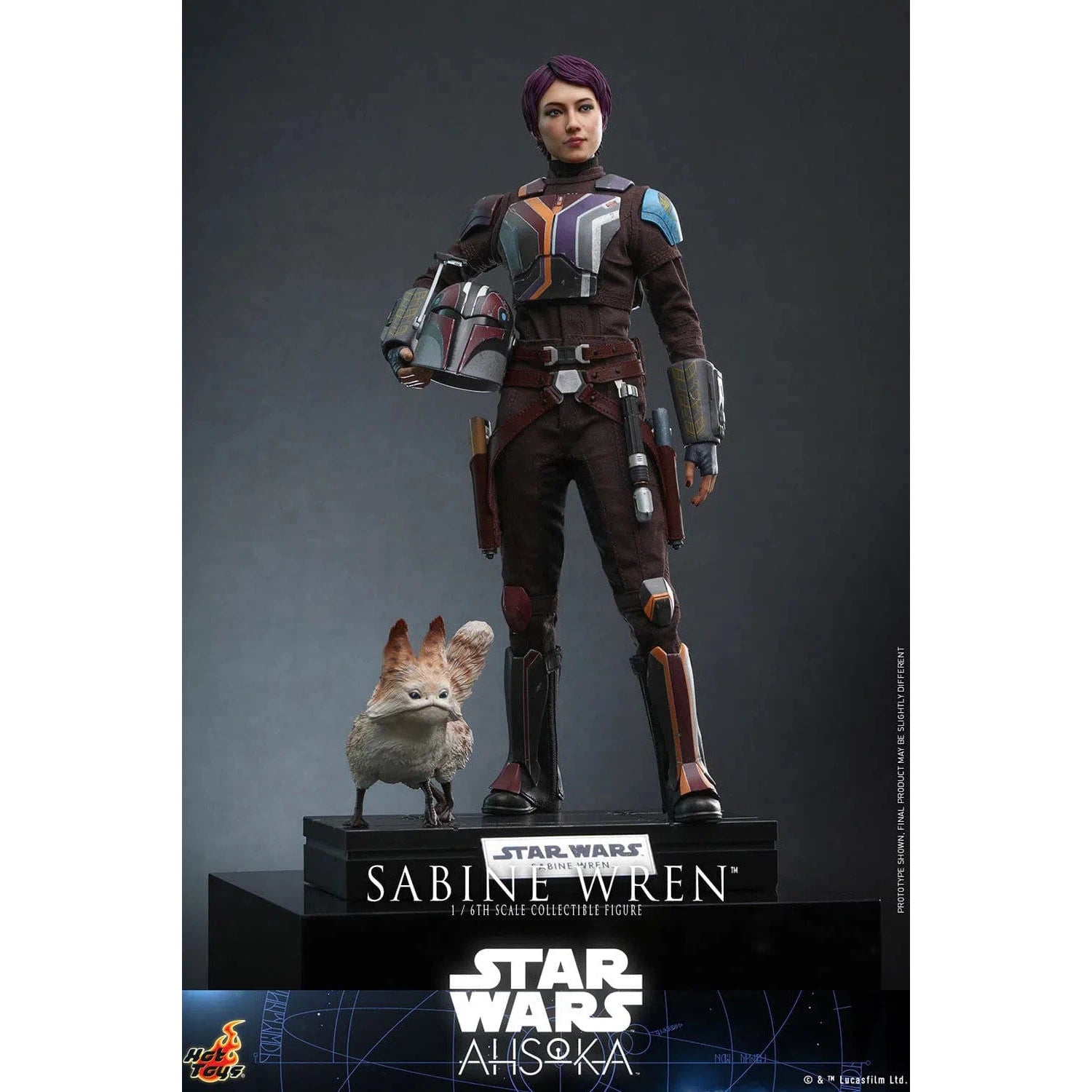 Sabine Wren: Star Wars: Ahsoka - Hot Toys Action Figure