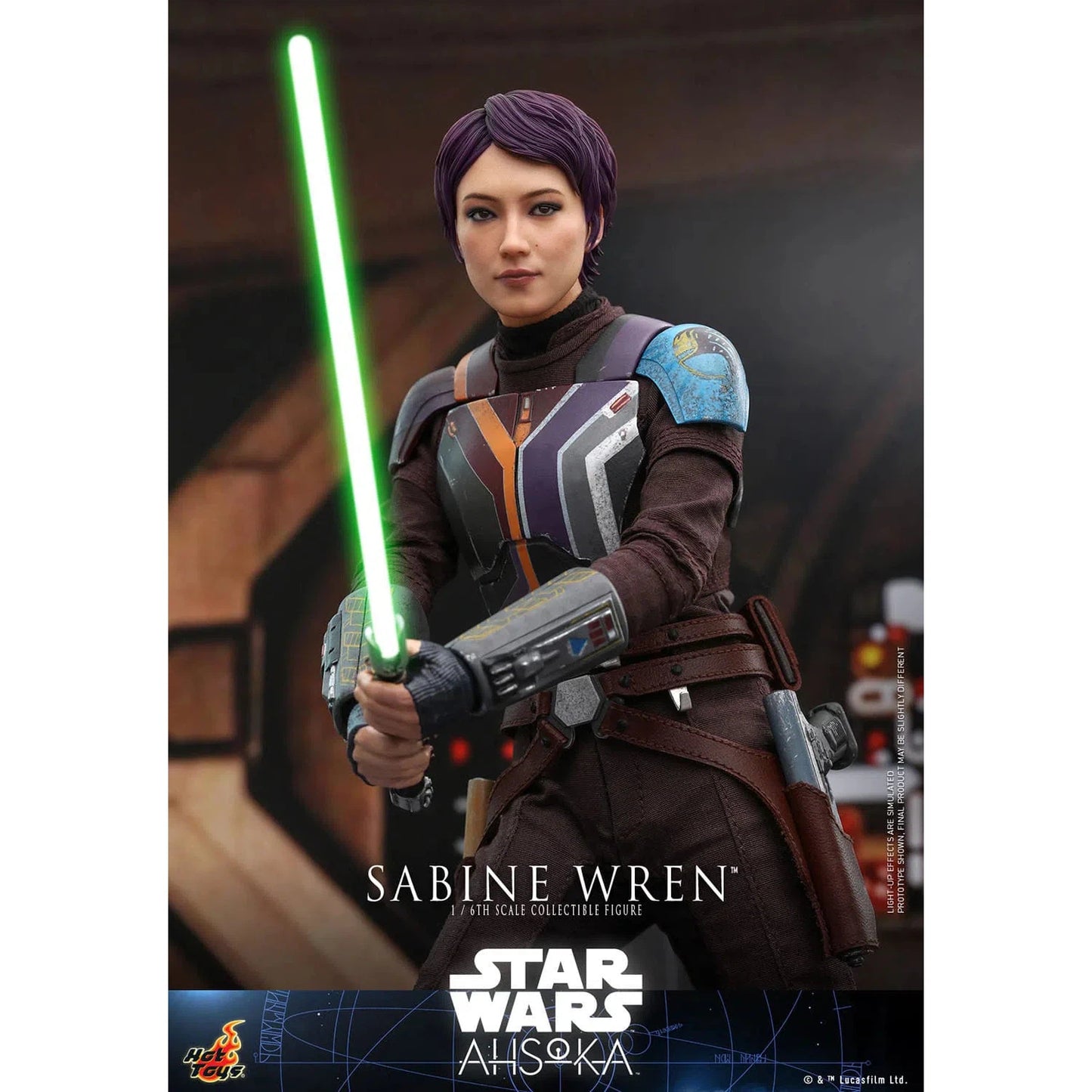 Sabine Wren: Star Wars: Ahsoka - Hot Toys Action Figure