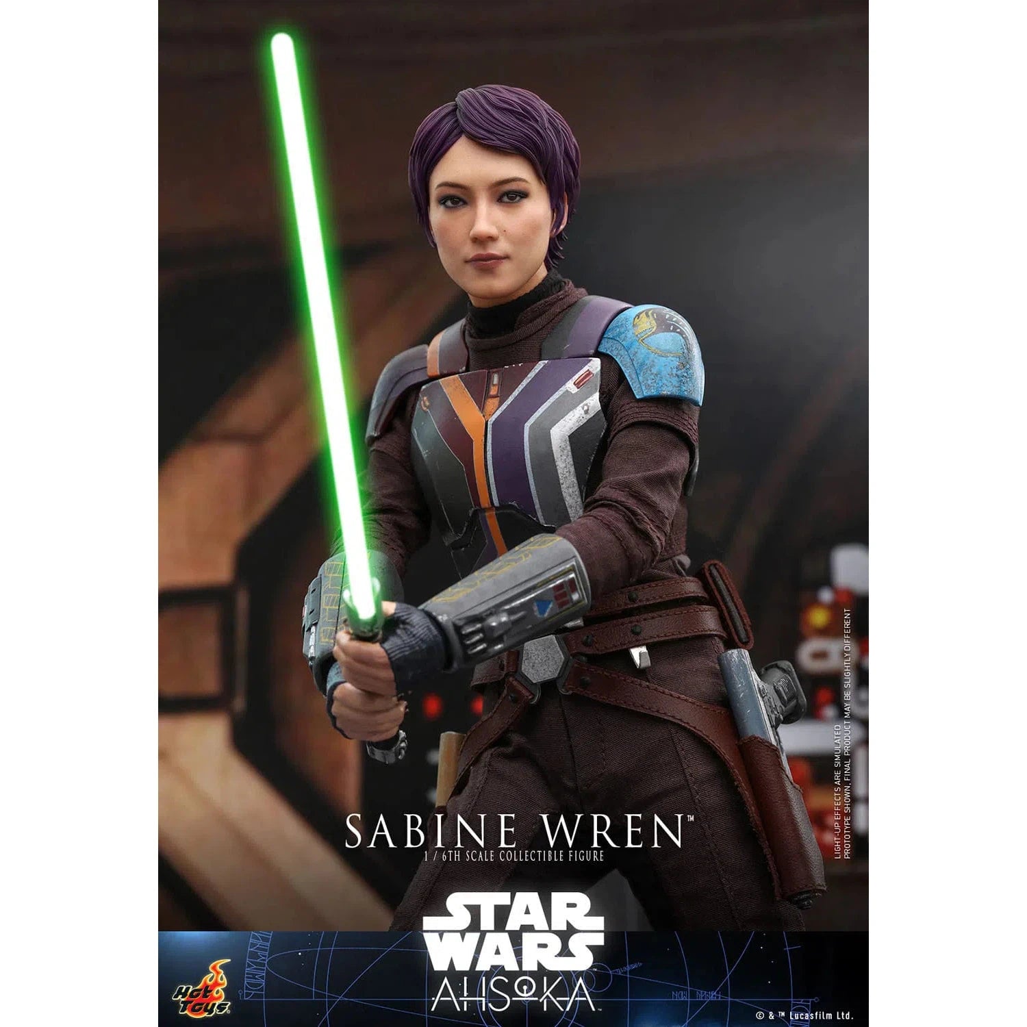 Sabine Wren: Star Wars: Ahsoka - Hot Toys Action Figure