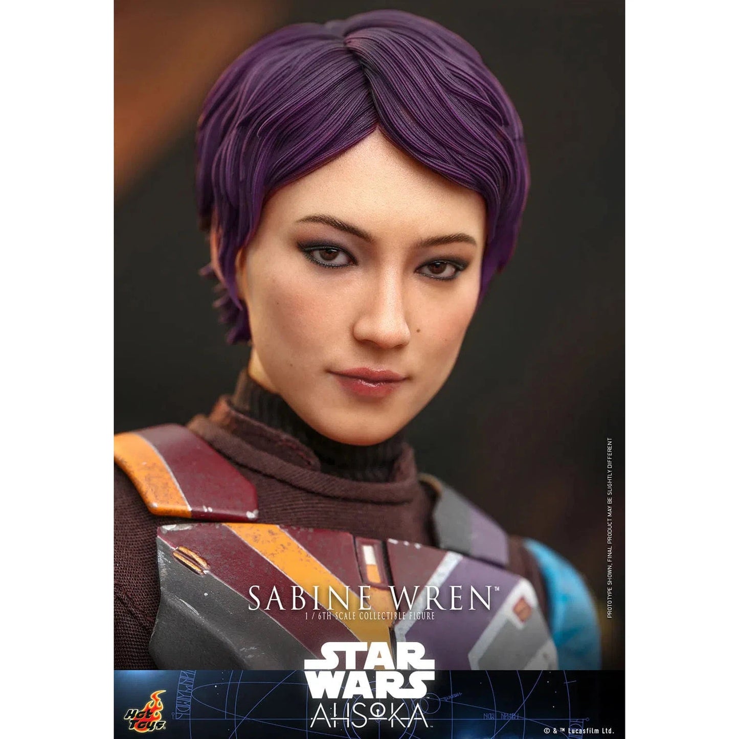 Sabine Wren: Star Wars: Ahsoka - Hot Toys Action Figure