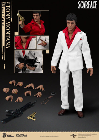 Scarface (1983): Tony Montana: Dynamic 8ction Heroes: 20cm Action Figure - Beast Kingdom Action Figure