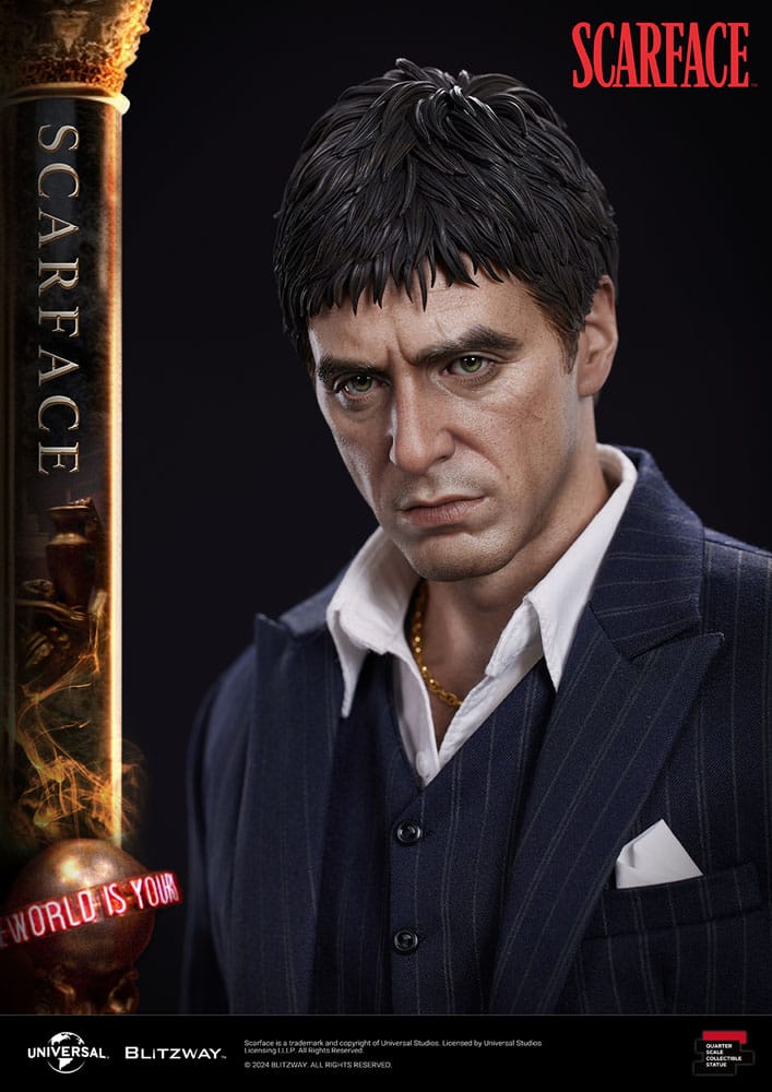 Scarface Superb Scale Statue 1/4 Tony Montana 53 cm - Blitzway Statue