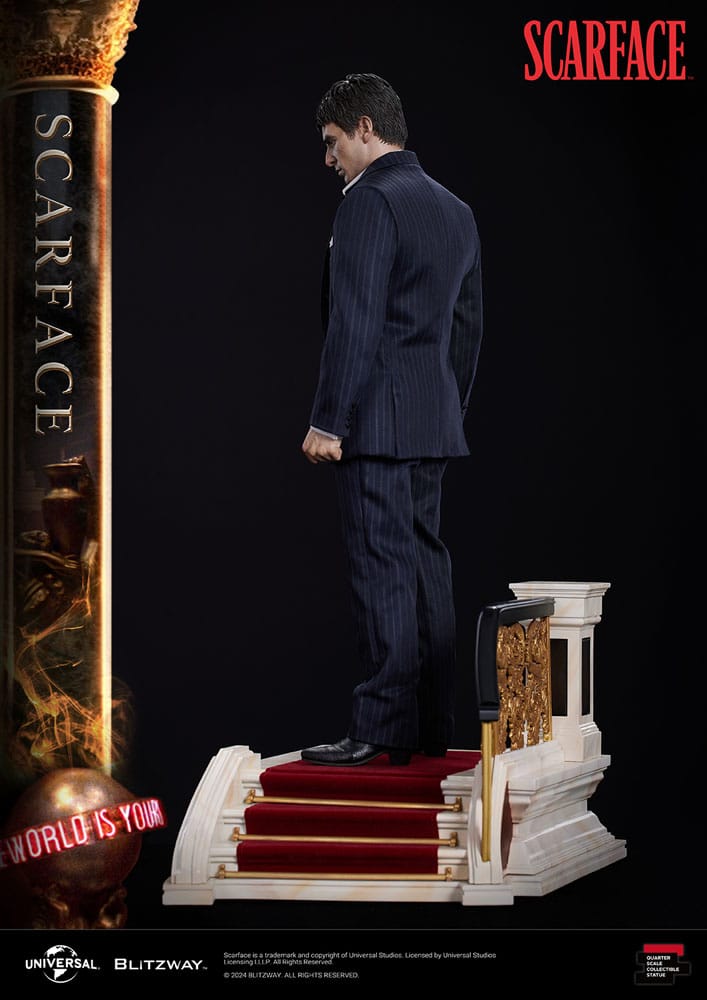 Scarface Superb Scale Statue 1/4 Tony Montana 53 cm - Blitzway Statue