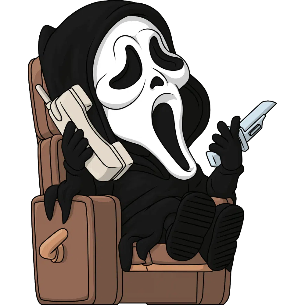 Scream: Ghostface Lounging: Vinyl Figure: YouTooz: #0 YouTooz