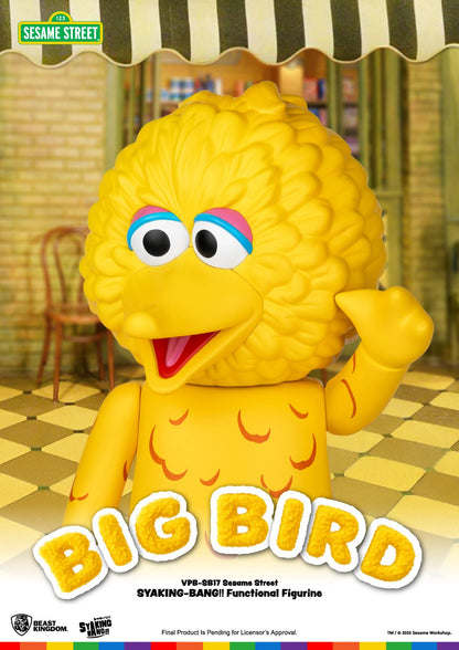 Sesame Street: Big Bird: Syaking-Bang!!: 49cm Piggy Bank - Beast Kingdom Piggy Bank