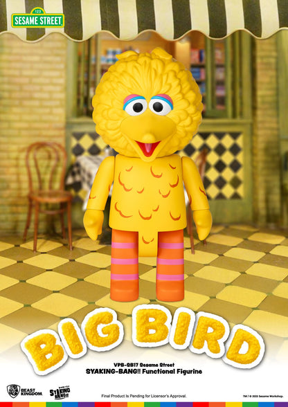 Sesame Street: Big Bird: Syaking-Bang!!: 49cm Piggy Bank - Beast Kingdom Piggy Bank