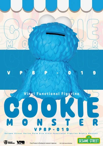 Sesame Street: Cookie Monster: Palm-Sized Vinyl Piggy Bank - Beast Kingdom Toys Piggy Bank