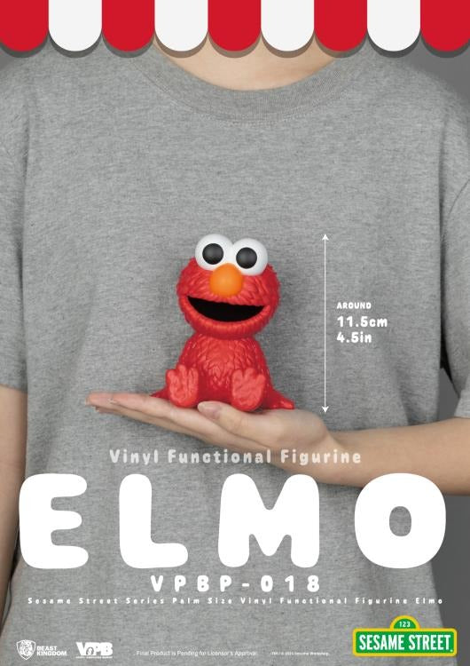 Sesame Street: Elmo: Palm-Sized Vinyl Piggy Bank - Beast Kingdom Toys Piggy Bank