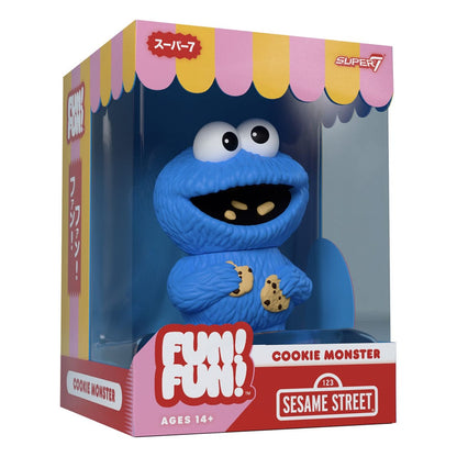 Sesame Street FUN! FUN! Vinyl Action Figure Wave 02 Cookie Monster 13 cm - Super7 Statues