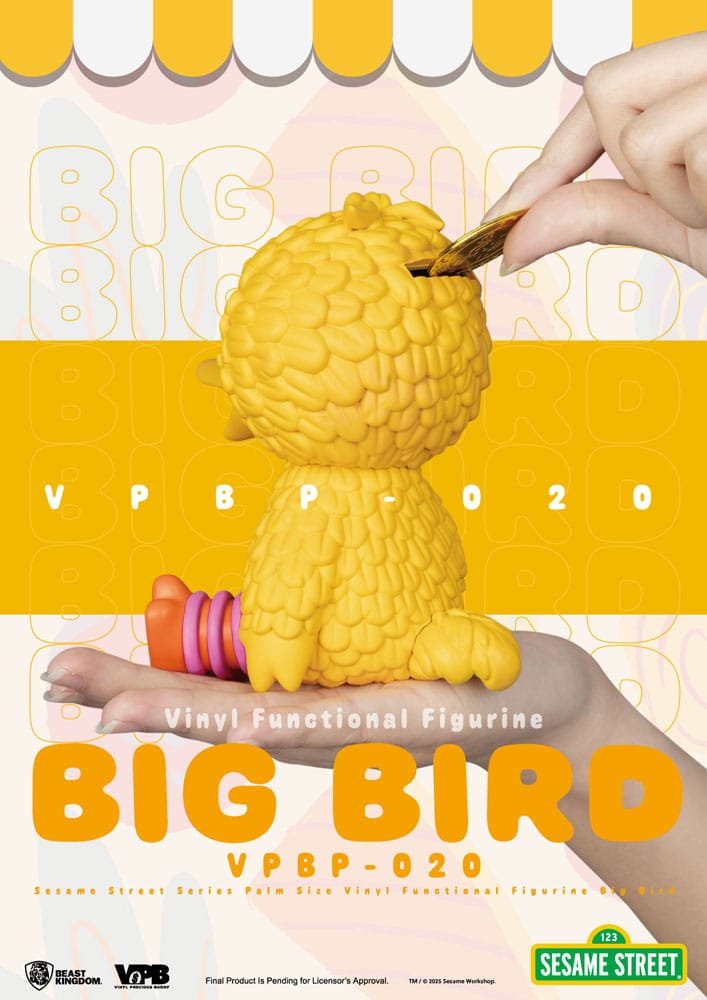 Sesame Street Piggy Vinyl Bank Cookie Monster - Beast Kingdom Toys Banks