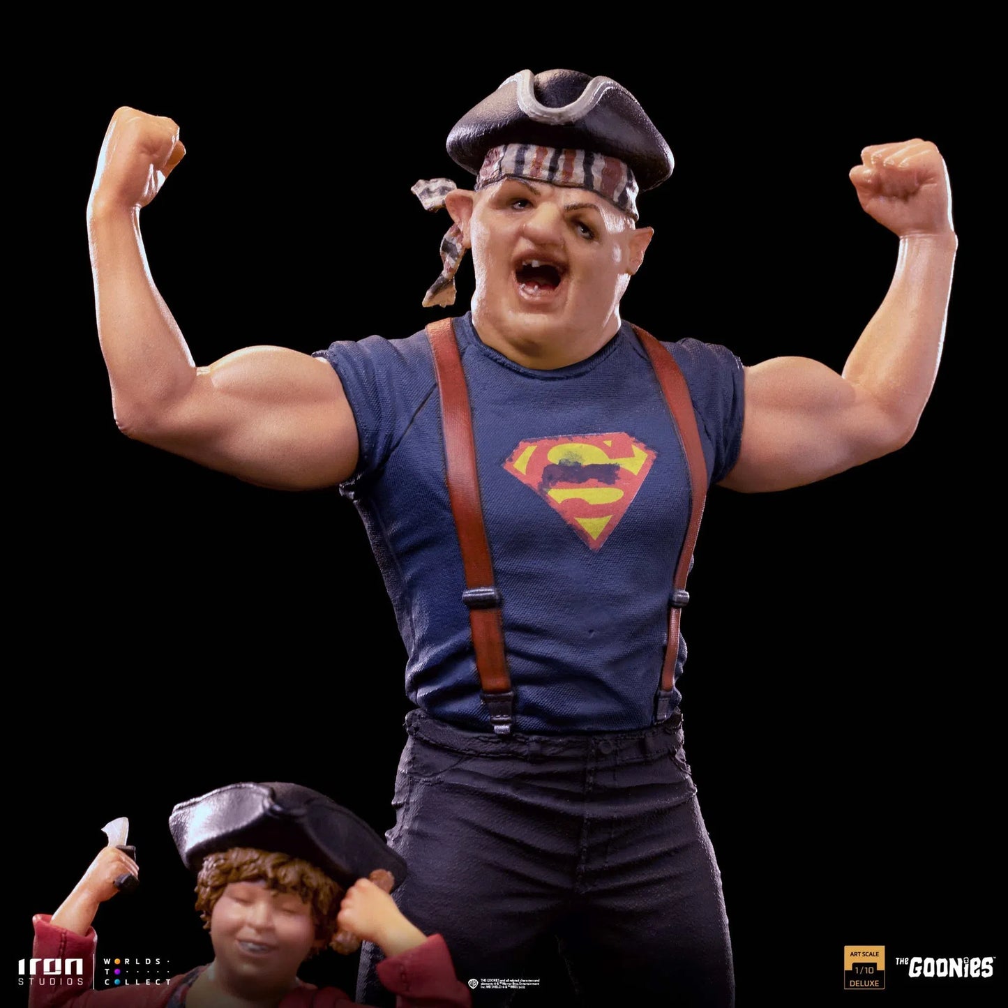 Sloth And Chunk: Deluxe: The Goonies: 1/10 Art Scale by Iron Studios – Statue, [scale], UK stockist Planet Action Figures