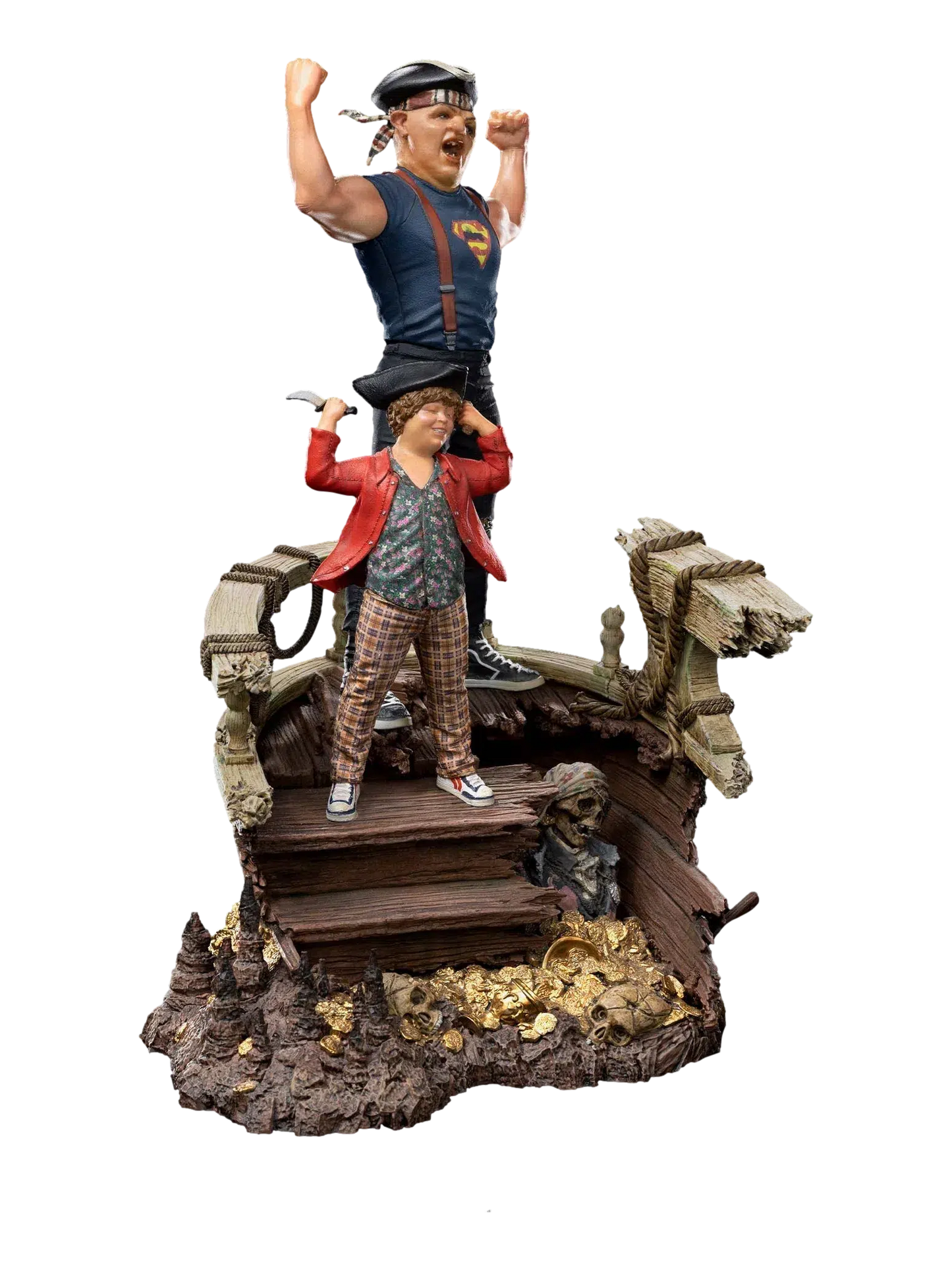 Sloth And Chunk: Deluxe: The Goonies: 1/10 Art Scale by Iron Studios – Statue, [scale], UK stockist Planet Action Figures