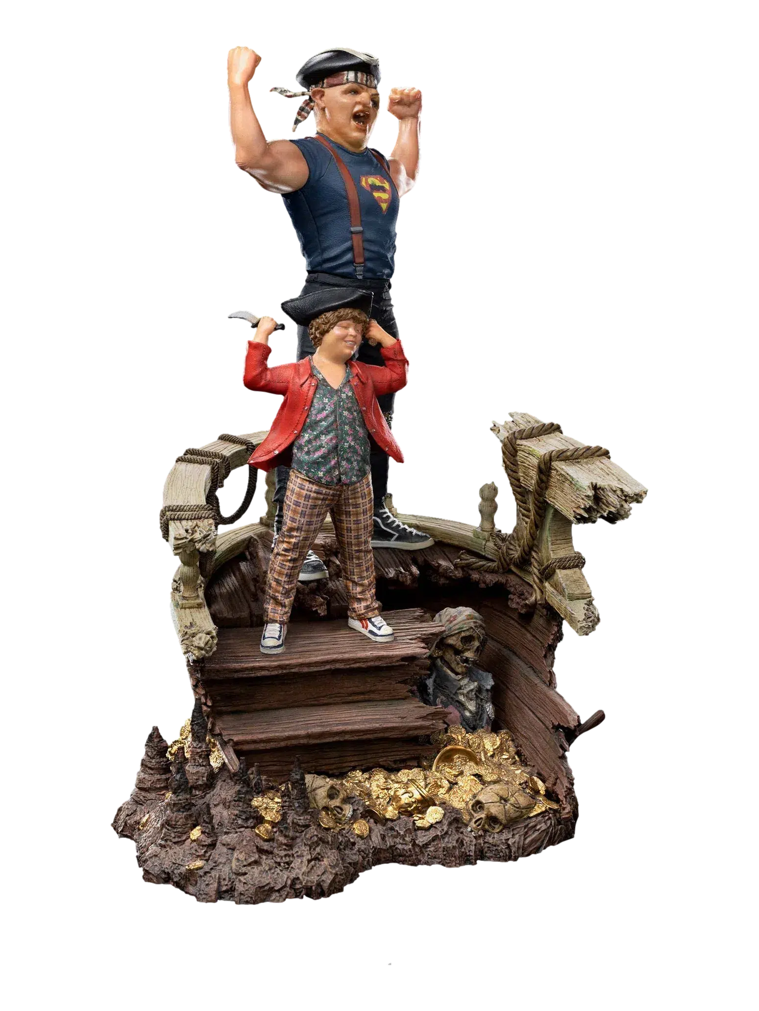 Sloth And Chunk: Deluxe: The Goonies: 1/10 Art Scale by Iron Studios – Statue, [scale], UK stockist Planet Action Figures