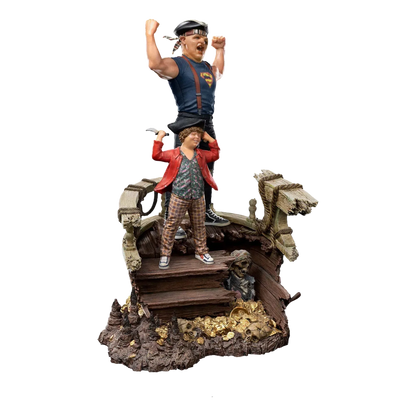 Sloth And Chunk: Deluxe: The Goonies: 1/10 Art Scale - Iron Studios Statue