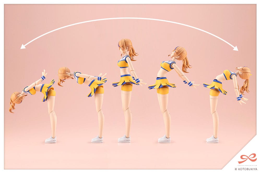 Sousai Shoujo Teien: Seira Ichijo (Cheerleading Costume): 1/10 Scale Model Kit - Kotobukiya Model Kit