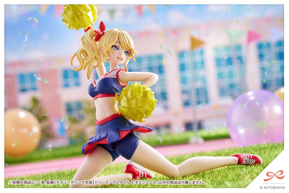 Sousai Shoujo Teien Seira Ichijo (Cheerleading Costume Dreaming Style Vitamin Yell Ver.) 1/10 Scale Model Kit - Kotobukiya Model Kit