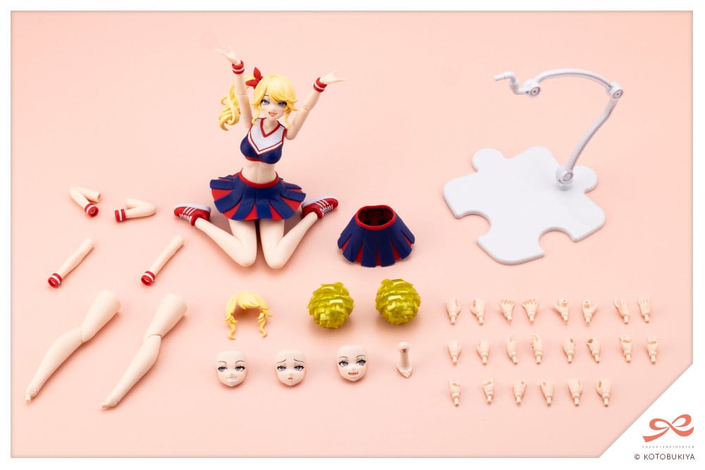 Sousai Shoujo Teien Seira Ichijo (Cheerleading Costume Dreaming Style Vitamin Yell Ver.) 1/10 Scale Model Kit - Kotobukiya Model Kit
