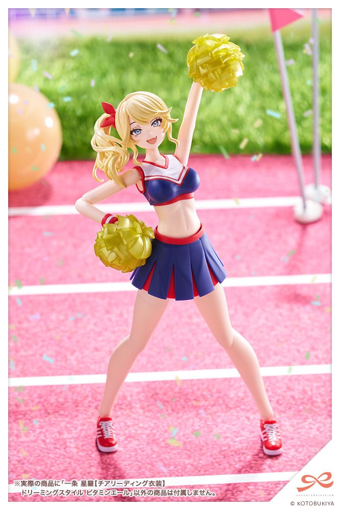 Sousai Shoujo Teien Seira Ichijo (Cheerleading Costume Dreaming Style Vitamin Yell Ver.) 1/10 Scale Model Kit - Kotobukiya Model Kit